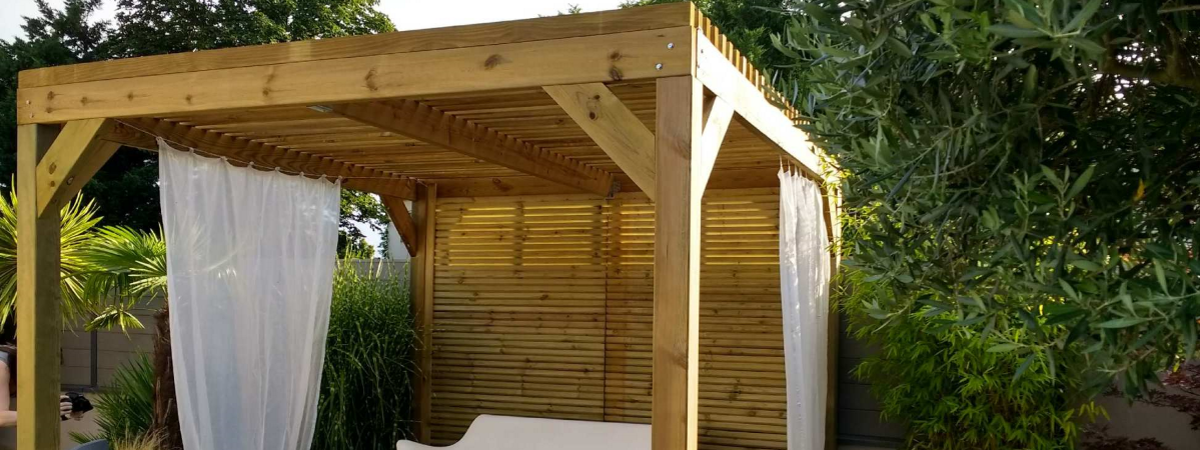 Aménagement extérieur bois sur mesure : Terrasse, Carport, Pergola